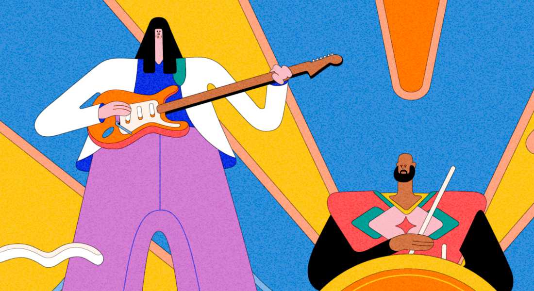 Poster: Khruangbin at Newport Jazz Festival